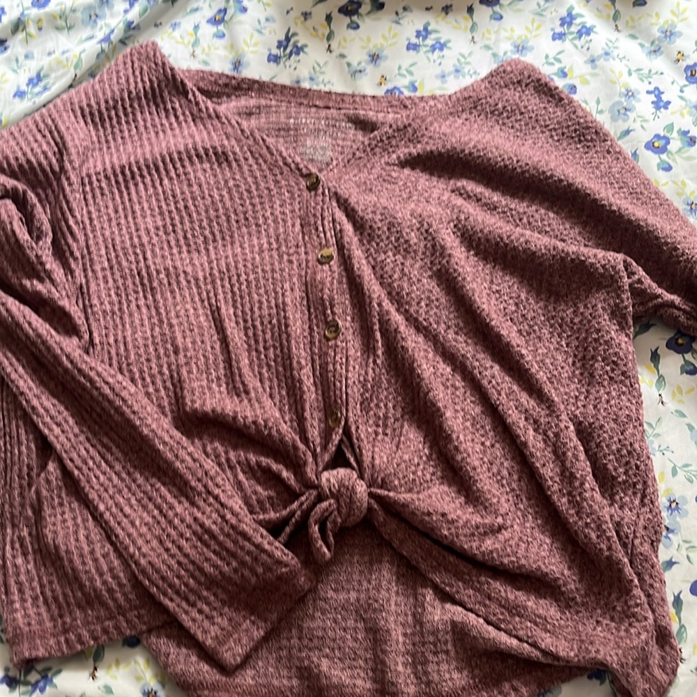 Pinkish purple top from American Eagle